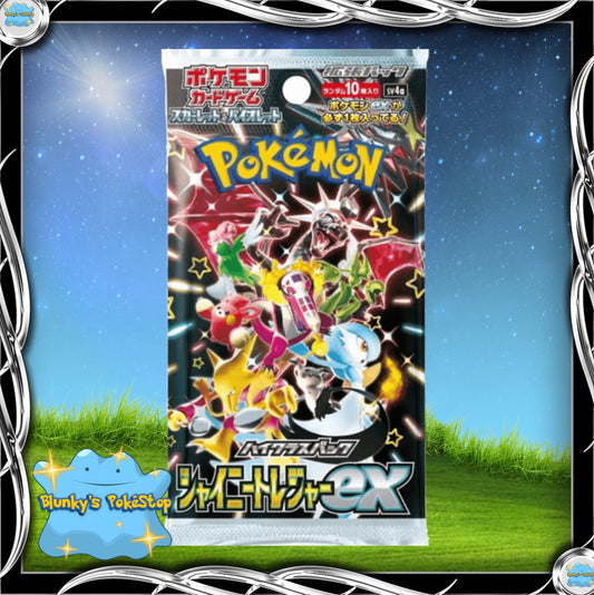 Japanese Shiny Treasure ex High Class Booster Pack